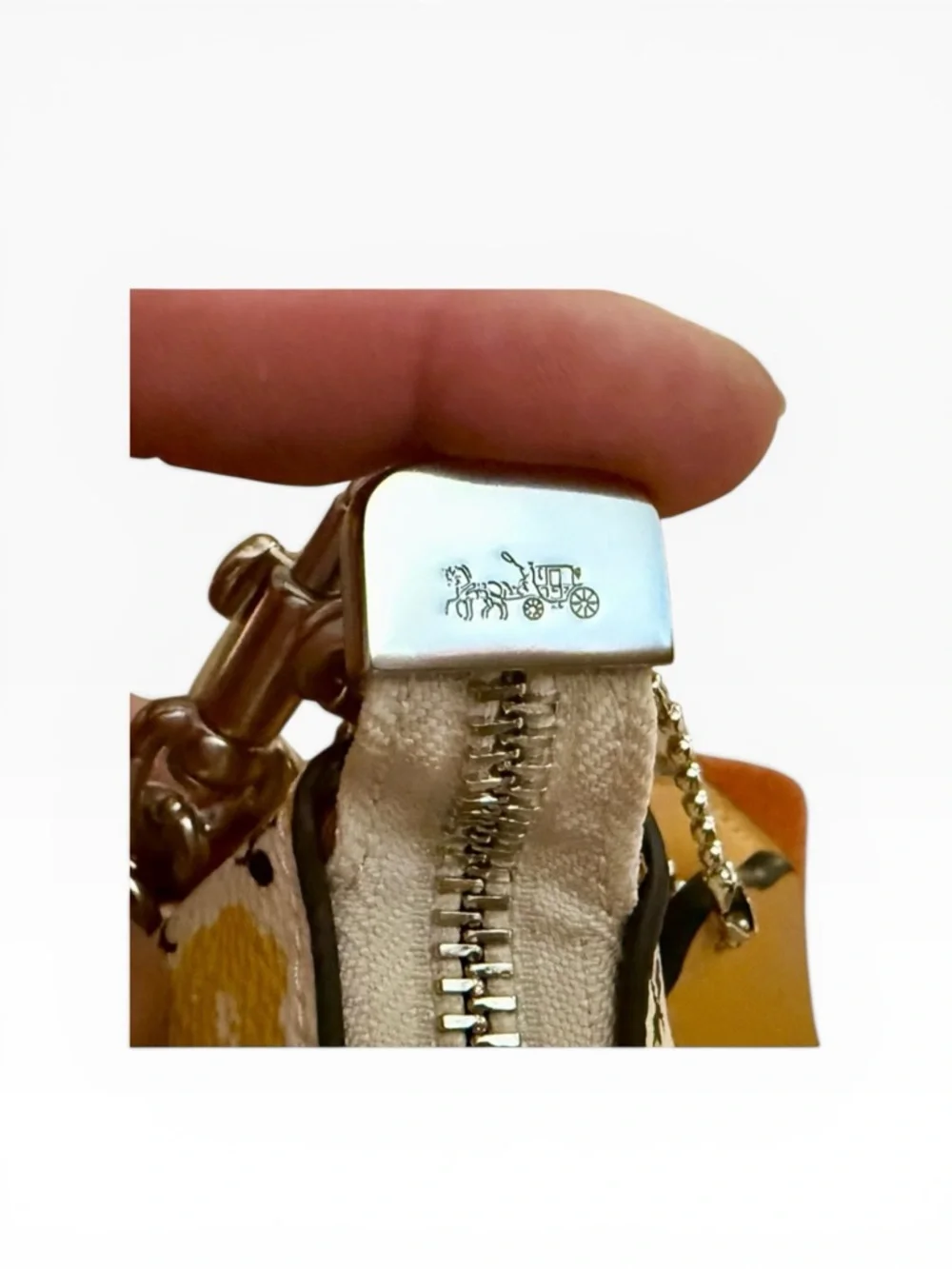 ✨ Coach Teri Shoulder Bag Floral Print Silver Chalk Buttercup NWT ✨ - Picture 12 of 16